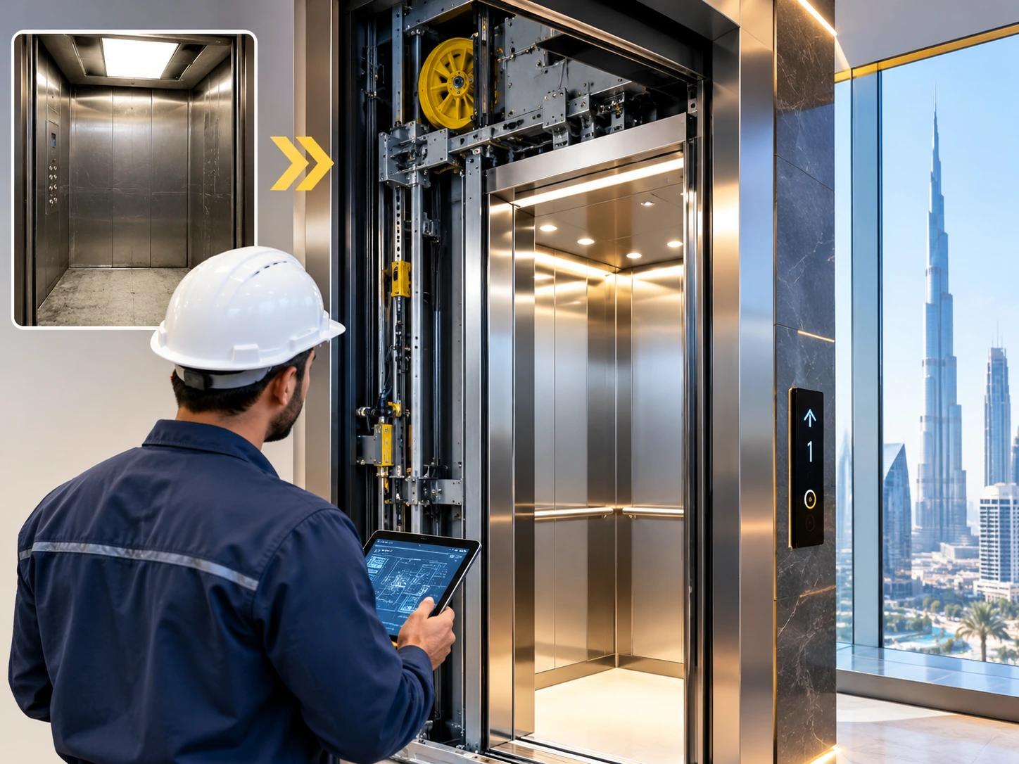 Elevator Modernization in Dubai
